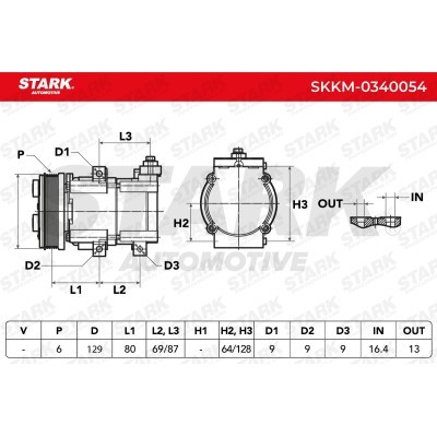 Compressor, Air Conditioning SKKM-0340054 - photo 7