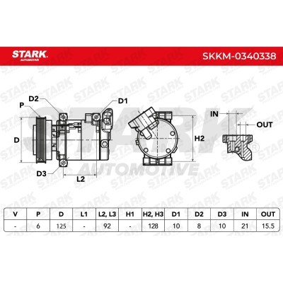 Compressor, Air Conditioning SKKM-0340338 - photo 7