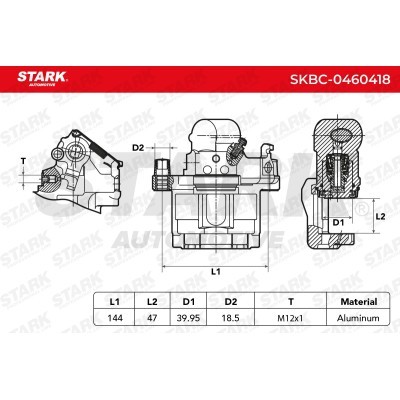 Brake Caliper Stark SKBC-0460418 SKBC-0460418 - photo 6