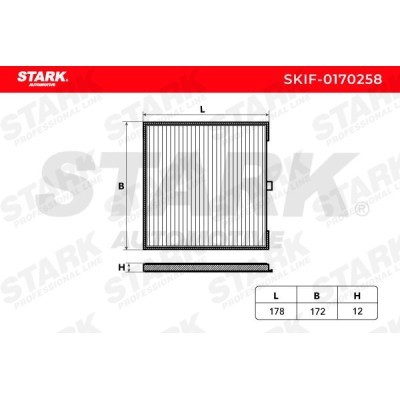Cabin Air Filter Stark SKIF-0170258 SKIF-0170258 - photo 5