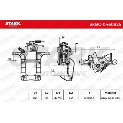 Brake Caliper Stark SKBC-0460825 SKBC-0460825 - photo 5