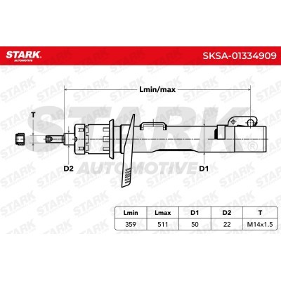 Shock Absorber Stark SKSA-01334909 SKSA-01334909 - photo 6