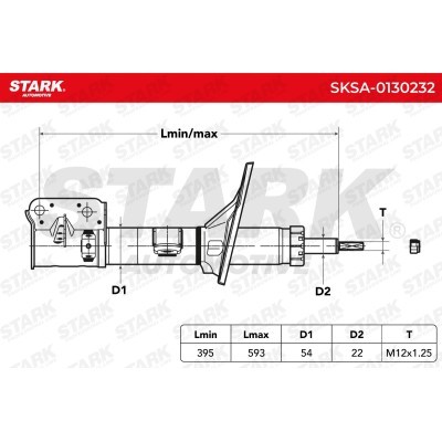 Shock Absorber Stark SKSA-0130232 SKSA-0130232 - photo 3