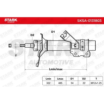 Shock Absorber Stark SKSA-0131803 SKSA-0131803 - photo 3
