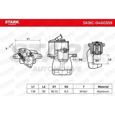 Brake Caliper Stark SKBC-0460359 SKBC-0460359 - photo 12
