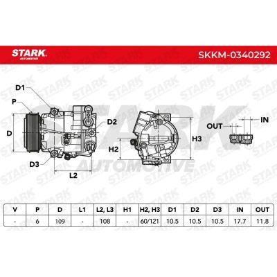 Compressor, Air Conditioning SKKM-0340292 - photo 5