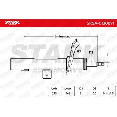 Shock Absorber Stark SKSA-0130871 SKSA-0130871 - photo 3
