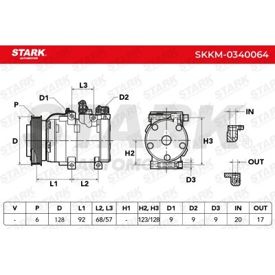 Compressor, Air Conditioning SKKM-0340064 - photo 5