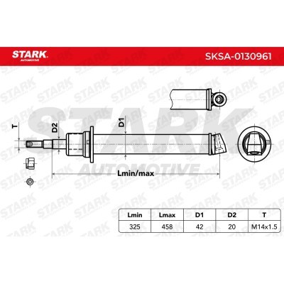 Shock Absorber Stark SKSA-0130961 SKSA-0130961 - photo 4