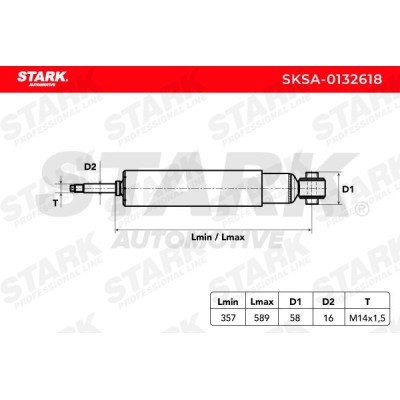 Shock Absorber Stark SKSA-0132618 SKSA-0132618 - photo 2