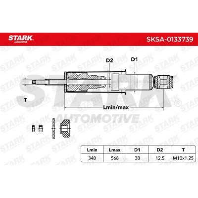 Shock Absorber Stark SKSA-0133739 SKSA-0133739 - photo 7