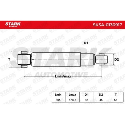 Shock Absorber Stark SKSA-0130917 SKSA-0130917 - photo 3