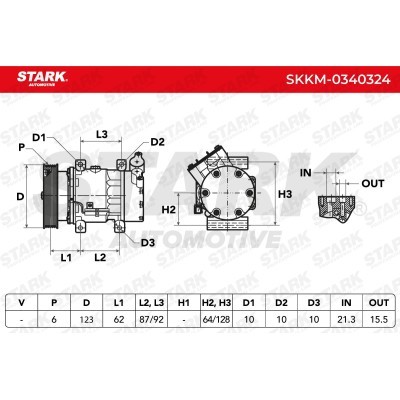 Compressor, Air Conditioning SKKM-0340324 - photo 7