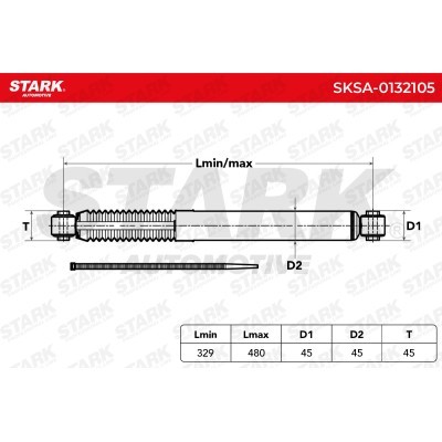 Shock Absorber Stark SKSA-0132105 SKSA-0132105 - photo 3