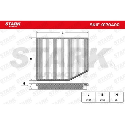 Cabin Air Filter Stark SKIF-0170400 SKIF-0170400 - photo 6