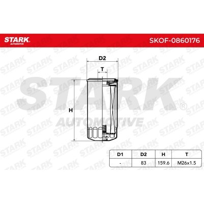Oil Filter Stark SKOF-0860176 SKOF-0860176 - photo 5