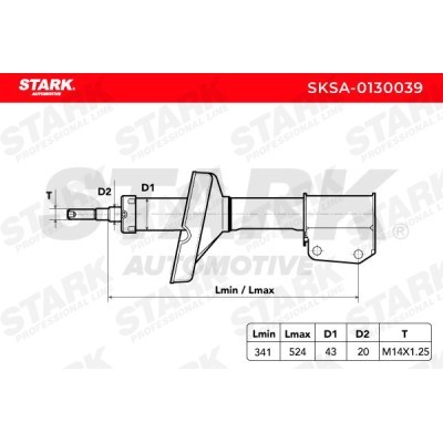 Shock Absorber Stark SKSA-0130039 SKSA-0130039 - photo 3