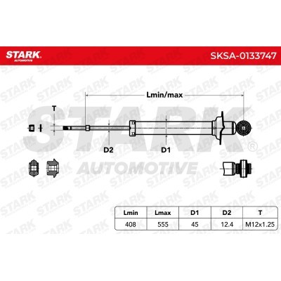 Shock Absorber Stark SKSA-0133747 SKSA-0133747 - photo 7