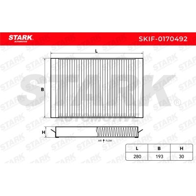 Cabin Air Filter Stark SKIF-0170492 SKIF-0170492 - photo 2