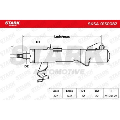 Shock Absorber Stark SKSA-0130082 SKSA-0130082 - photo 3