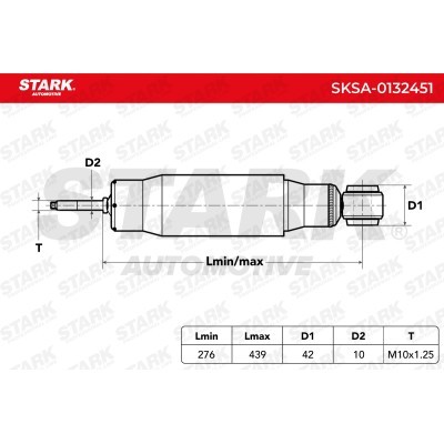 Shock Absorber Stark SKSA-0132451 SKSA-0132451 - photo 6