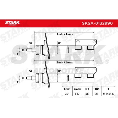 Shock Absorber Stark SKSA-0132990 SKSA-0132990 - photo 8