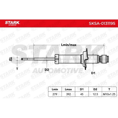 Shock Absorber Stark SKSA-0131195 SKSA-0131195 - photo 3