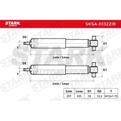 Shock Absorber Stark SKSA-0132218 SKSA-0132218 - photo 3