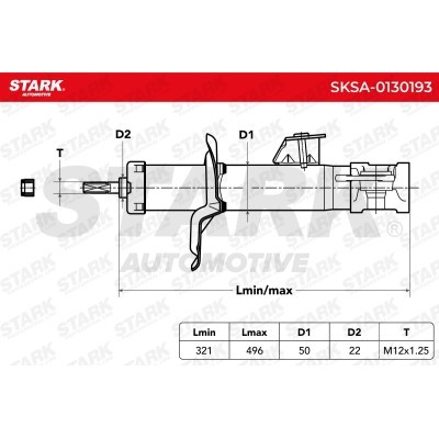 Shock Absorber Stark SKSA-0130193 SKSA-0130193 - photo 3