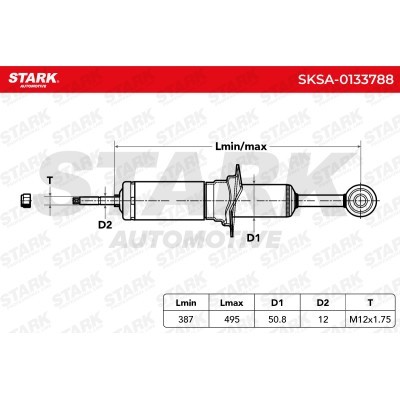 Shock Absorber Stark SKSA-0133788 SKSA-0133788 - photo 6