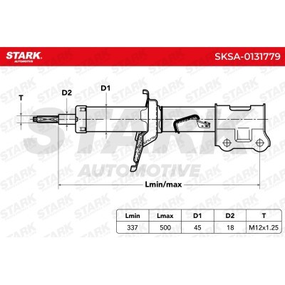 Shock Absorber Stark SKSA-0131779 SKSA-0131779 - photo 3