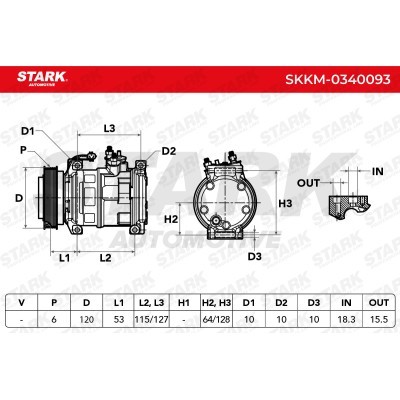 Compressor, Air Conditioning SKKM-0340093 - photo 9