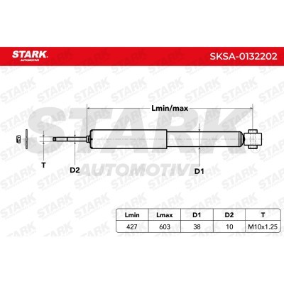 Shock Absorber Stark SKSA-0132202 SKSA-0132202 - photo 6
