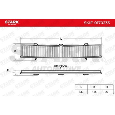 Cabin Air Filter Stark SKIF-0170233 SKIF-0170233 - photo 3