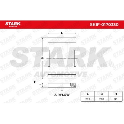 Cabin Air Filter Stark SKIF-0170330 SKIF-0170330 - photo 6