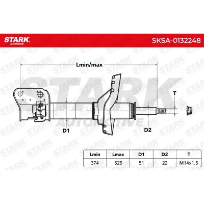 Shock Absorber Stark SKSA-0132248 SKSA-0132248 - photo 5