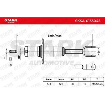Shock Absorber Stark SKSA-0133045 SKSA-0133045 - photo 4