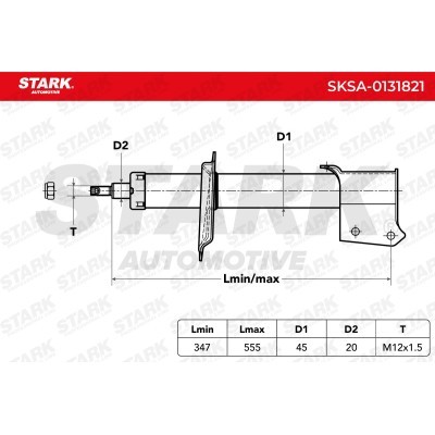 Shock Absorber Stark SKSA-0131821 SKSA-0131821 - photo 3