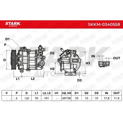 Compressor, Air Conditioning SKKM-0340558 - photo 5