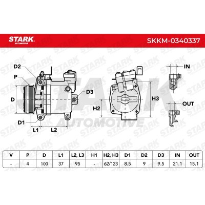 Compressor, Air Conditioning SKKM-0340337 - photo 12