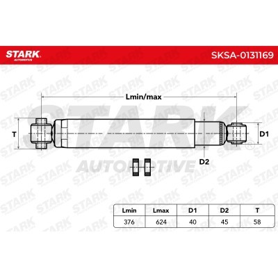 Shock Absorber Stark SKSA-0131169 SKSA-0131169 - photo 6