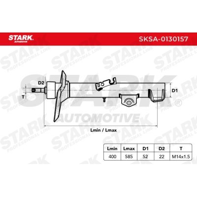 Shock Absorber Stark SKSA-0130157 SKSA-0130157 - photo 4