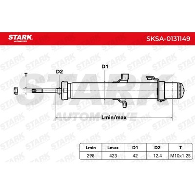 Shock Absorber Stark SKSA-0131149 SKSA-0131149 - photo 8