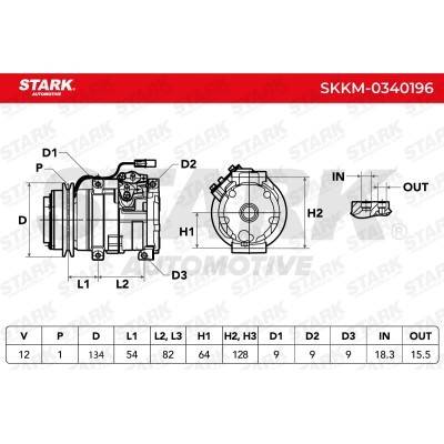 Compressor, Air Conditioning SKKM-0340196 - photo 5