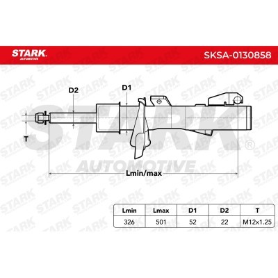 Shock Absorber Stark SKSA-0130858 SKSA-0130858 - photo 3
