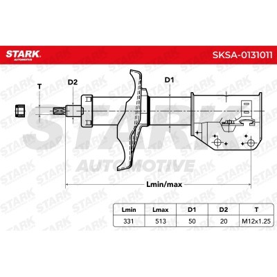 Shock Absorber Stark SKSA-0131011 SKSA-0131011 - photo 3