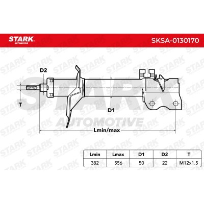 Shock Absorber Stark SKSA-0130170 SKSA-0130170 - photo 4