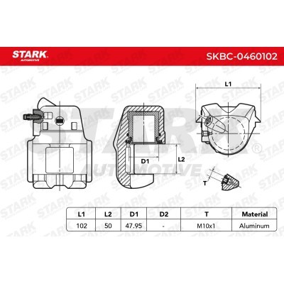 Brake Caliper Stark SKBC-0460102 SKBC-0460102 - photo 5