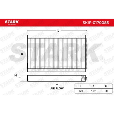 Cabin Air Filter Stark SKIF-0170085 SKIF-0170085 - photo 3