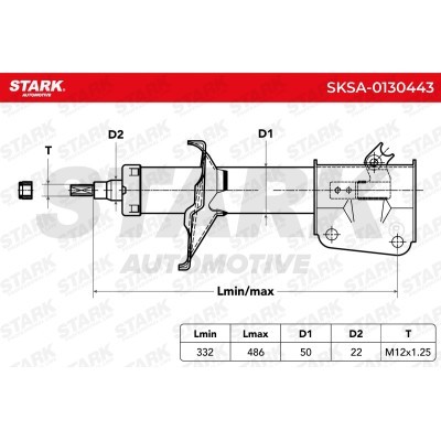 Shock Absorber Stark SKSA-0130443 SKSA-0130443 - photo 3